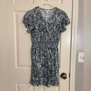 Japna Boho Floral Mini Dress (XS)